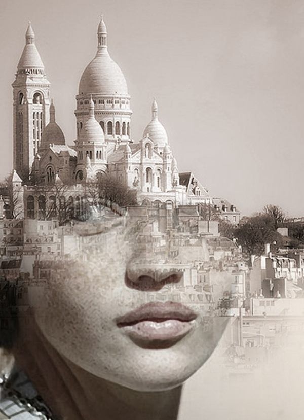 他擅长将所看到的图象元素融合并产出全新的面貌