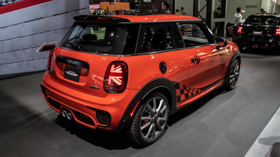 洛杉矶车展实拍minijohncooper国际橙色版