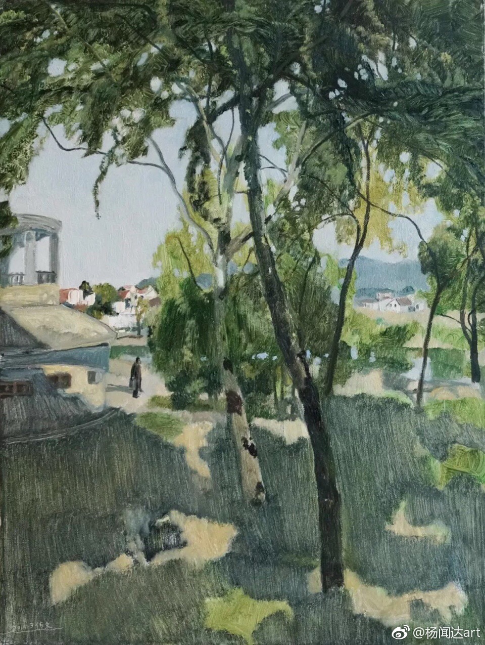 任传文油画作品.