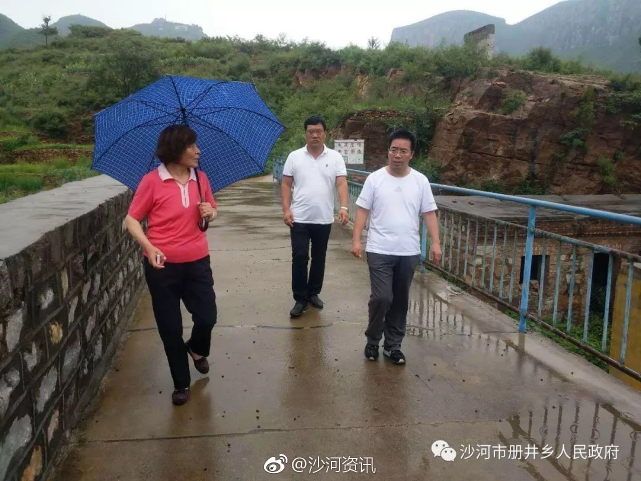 沙河市册井乡全力以赴做好防汛工作