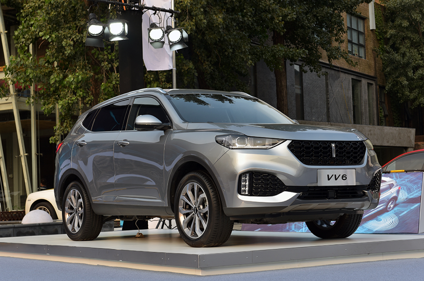 增加四驱安全配置丰富weyvv6上市起价148万元