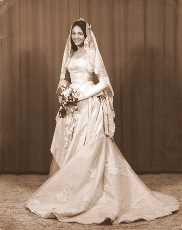 不同年代的婚纱照图片