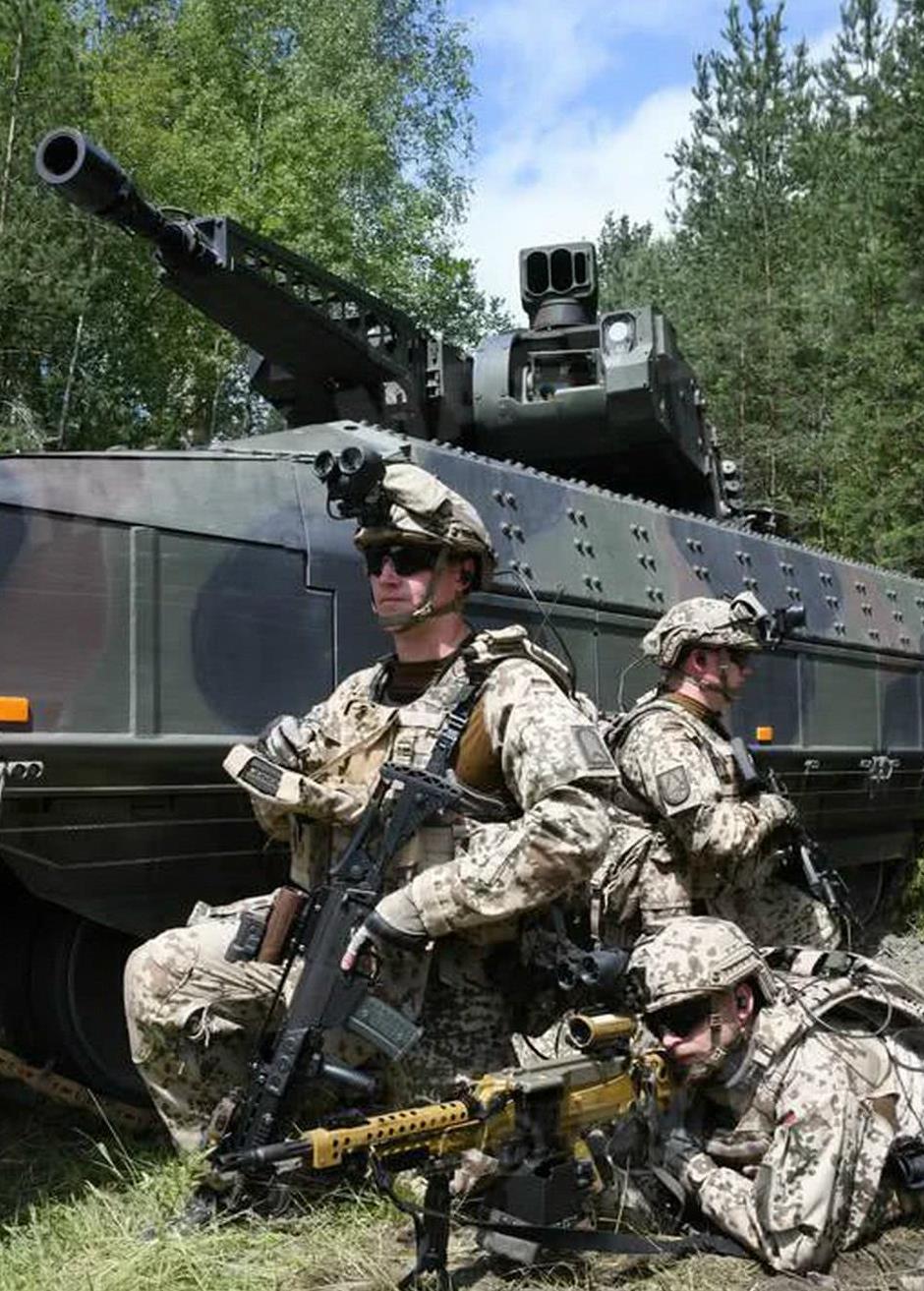 德国陆军展示新型地面力量,战车设计引世界跟风