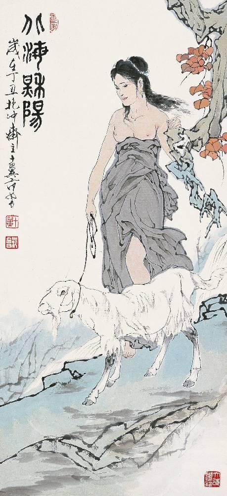 当代中国著名的国画大师范曾开人物画一代风气之先