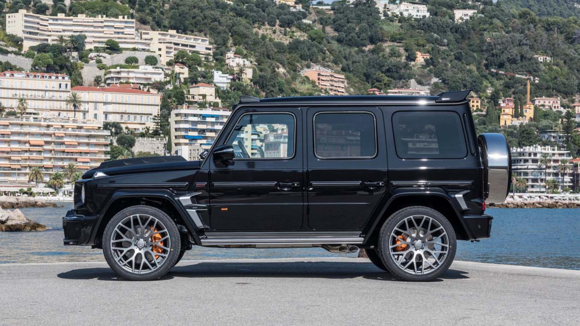 巴博斯调校amg g63,化身"黑武士"爆发691马力!