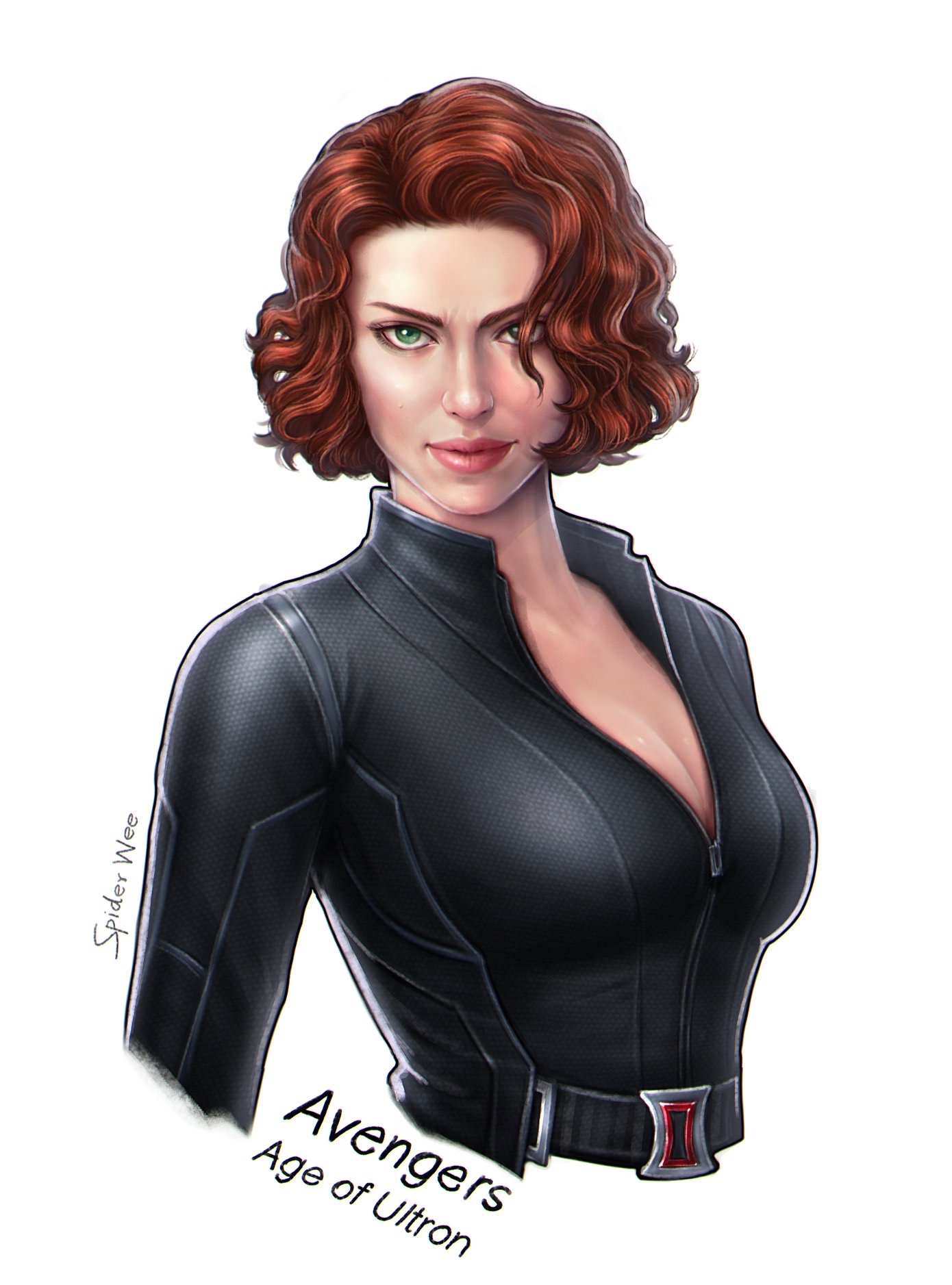 寡姐六部漫威作品里的发型,以及…复联4的猜想…(by spiderwee)