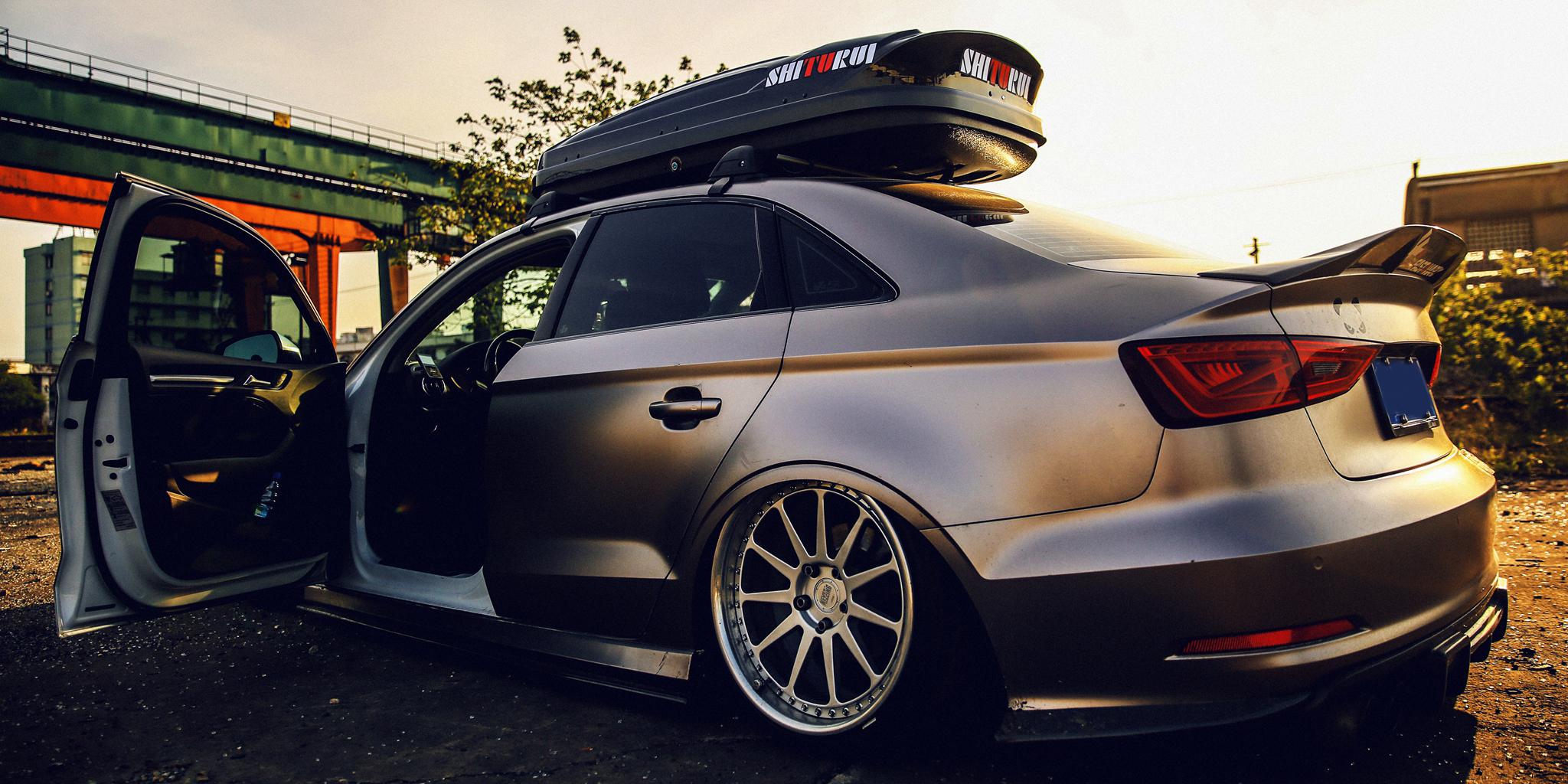 当奥迪褪去"绅士"外表,这辆a3改装后妹子看到就想脱衣服!