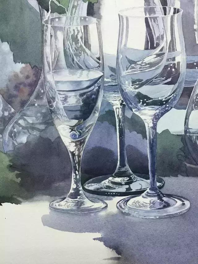 素描静物玻璃怎么画这里有玻璃技法表现大全