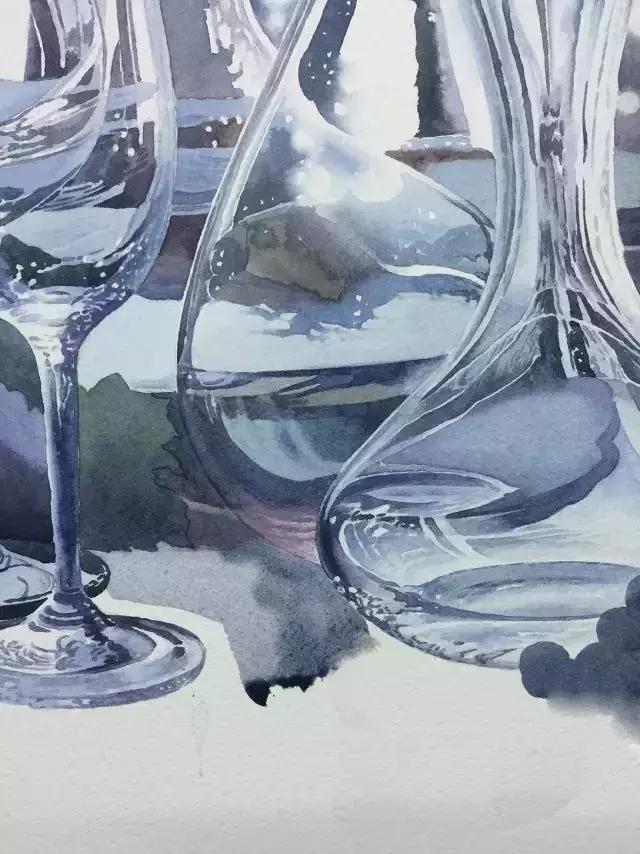 素描静物玻璃怎么画这里有玻璃技法表现大全