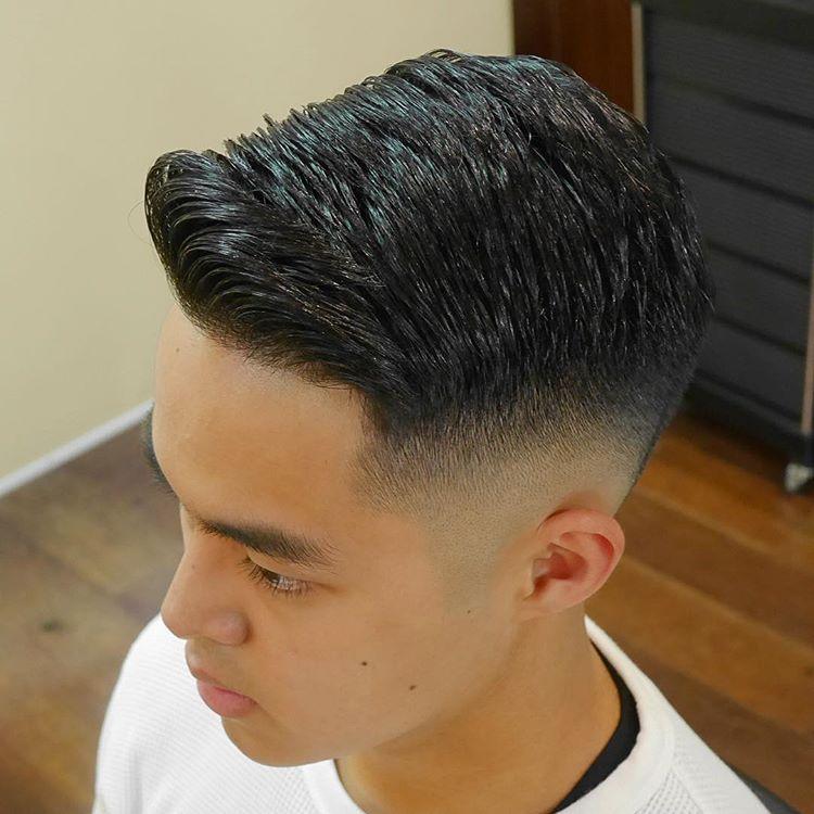 10款不同高度的男生渐变发型男生发型就该这么精致