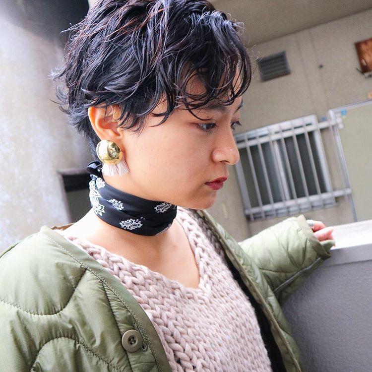 嬉皮式短发个性与时尚并存的发型