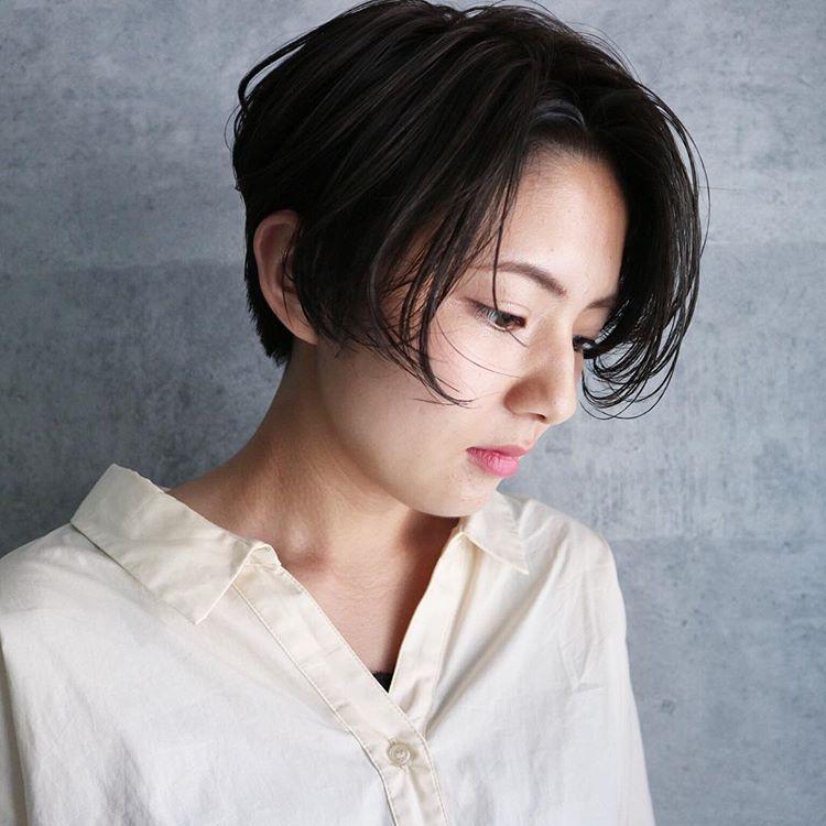 嬉皮式短发个性与时尚并存的发型