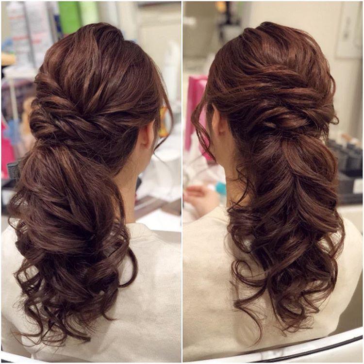 高贵有华丽的编发,长发妹纸的首选