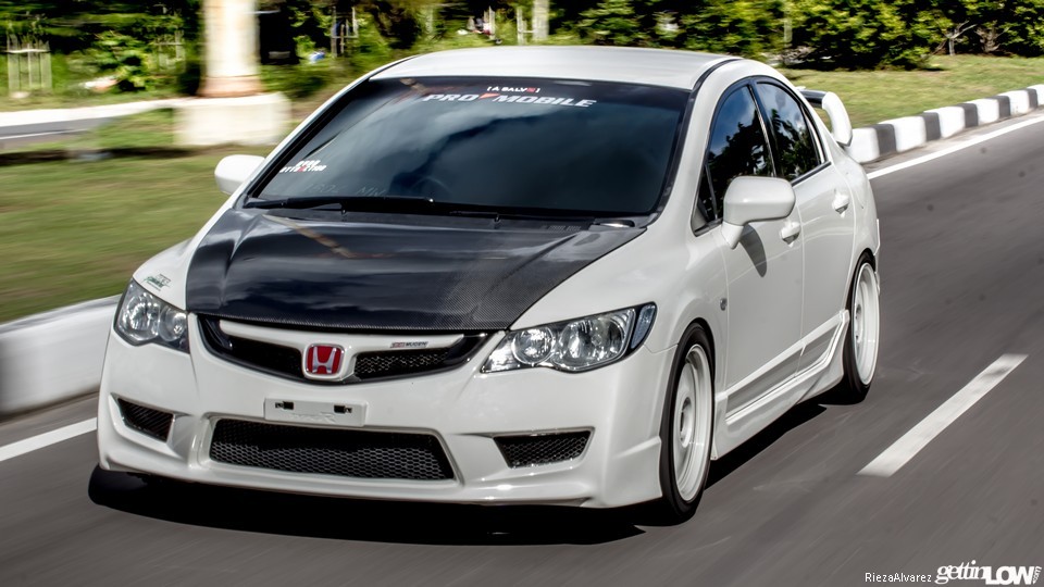 还真的找不到死角一台堪称完美的06款改装思域