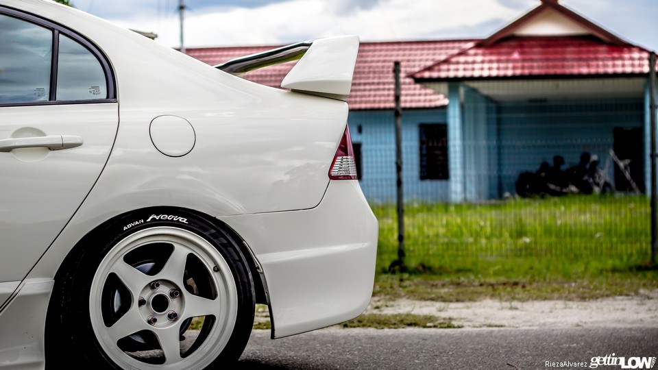 还真的找不到死角一台堪称完美的06款改装思域