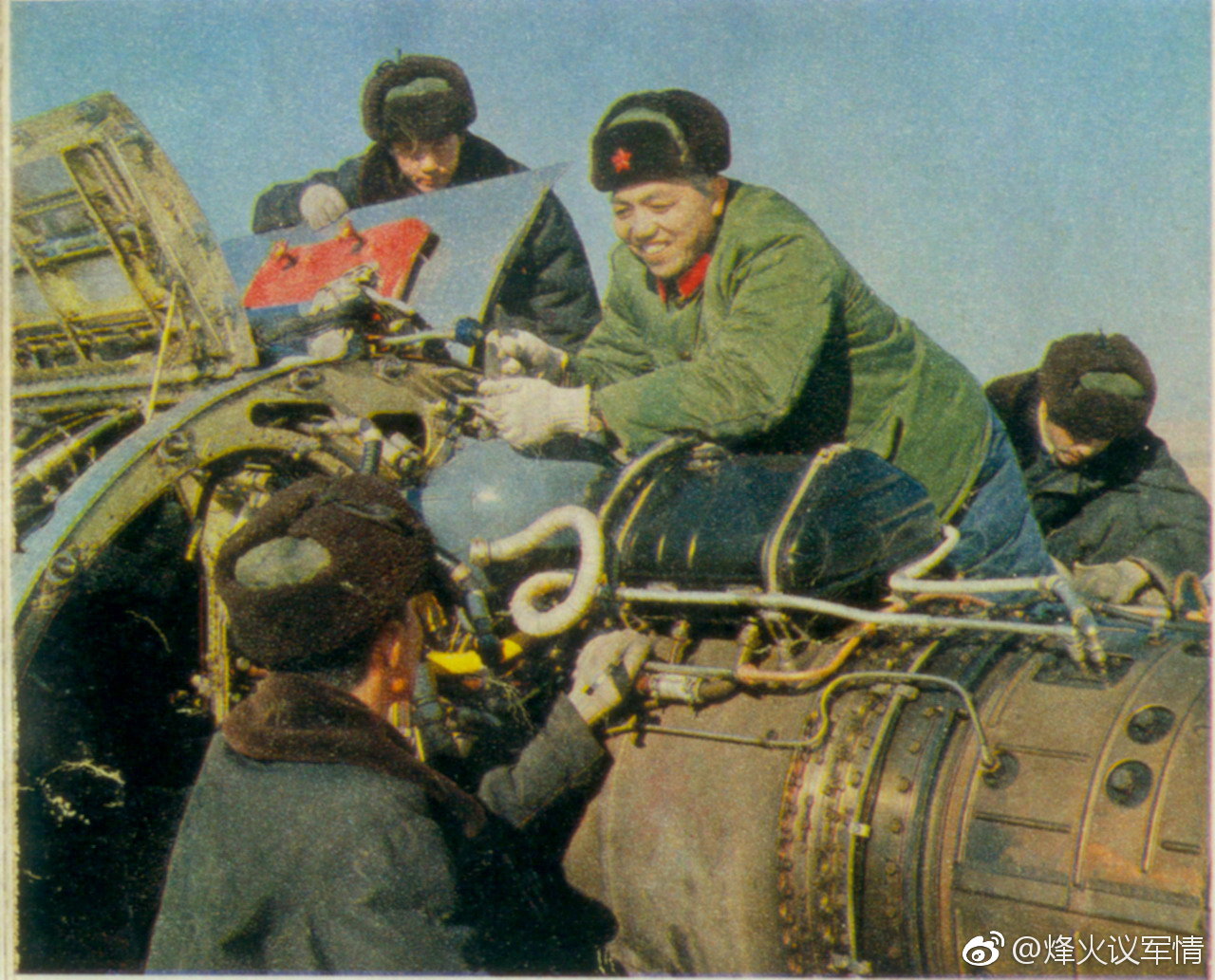 七十年代的中国空军风采