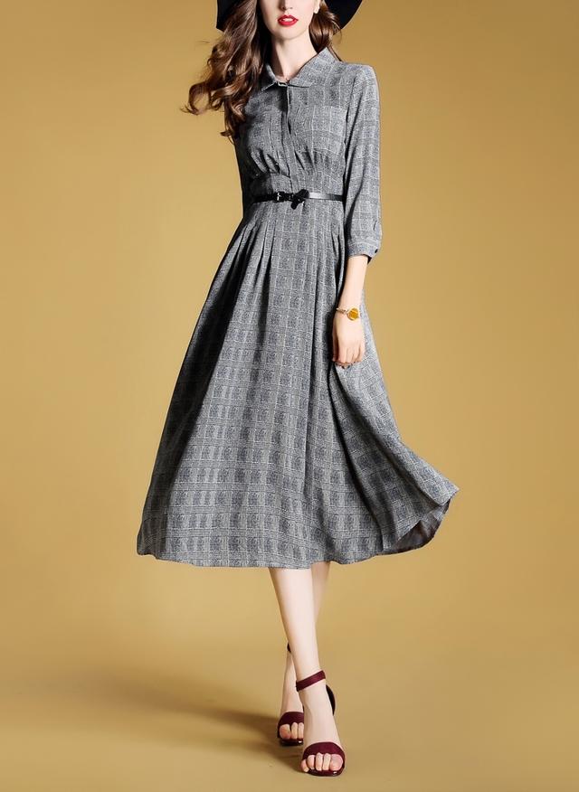 一件轻盈飘逸的雪纺连衣裙,让你美丽整个春夏