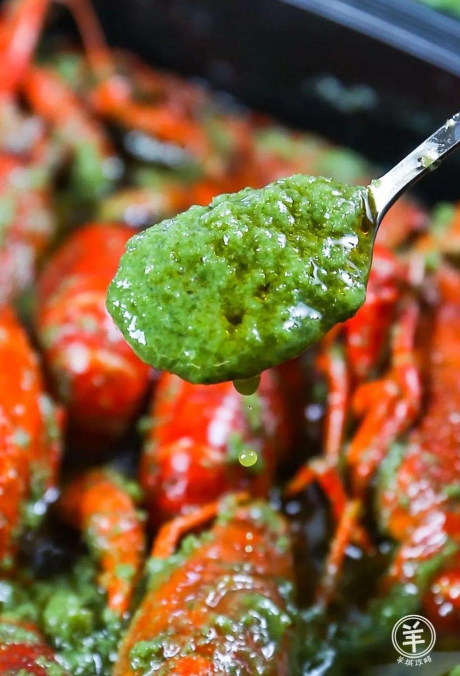 独一无二的绿色小龙虾,只有这里才能买得到!