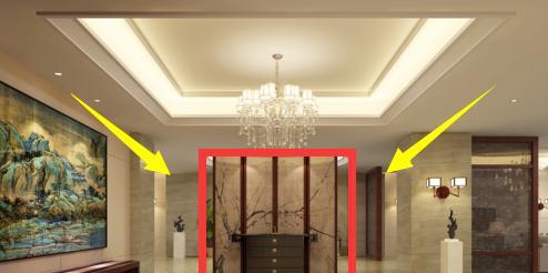 客厅的财位一般是在客厅进门的对角线,而在财位的方向上,如果出现了