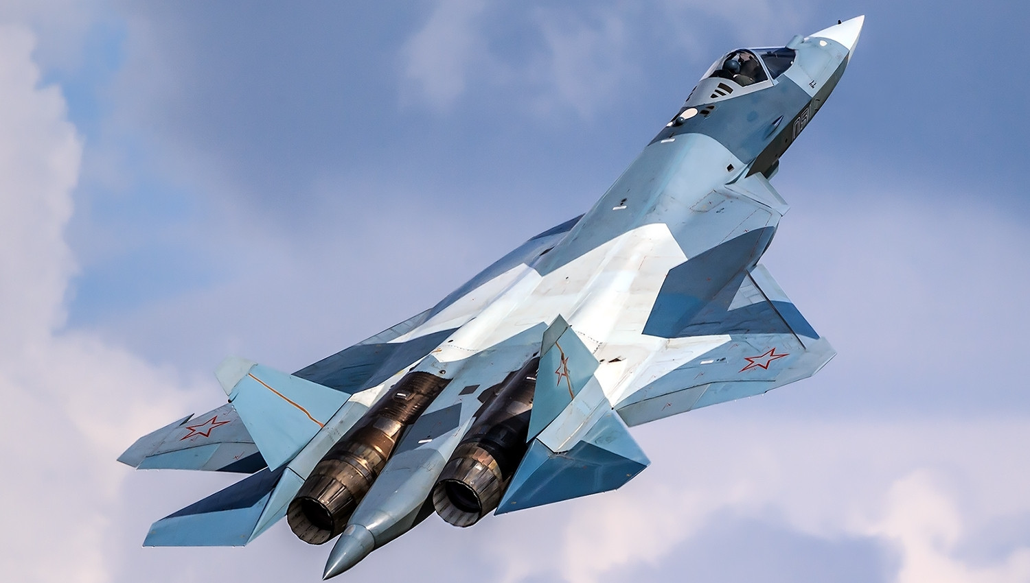 俄罗斯空军的刚需俄航空企业尽全力研制的苏57隐身战斗机