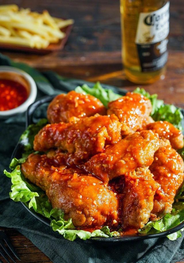 吃的炸鸡需要这几个步骤, 香脆又美味!|炸鸡|美味|步骤_新浪新闻