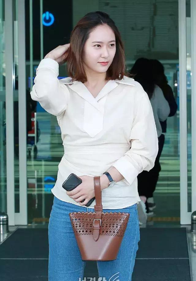 郑秀晶身材变圆润被吐槽像大妈,不知道人家只是胖着玩玩的吗?