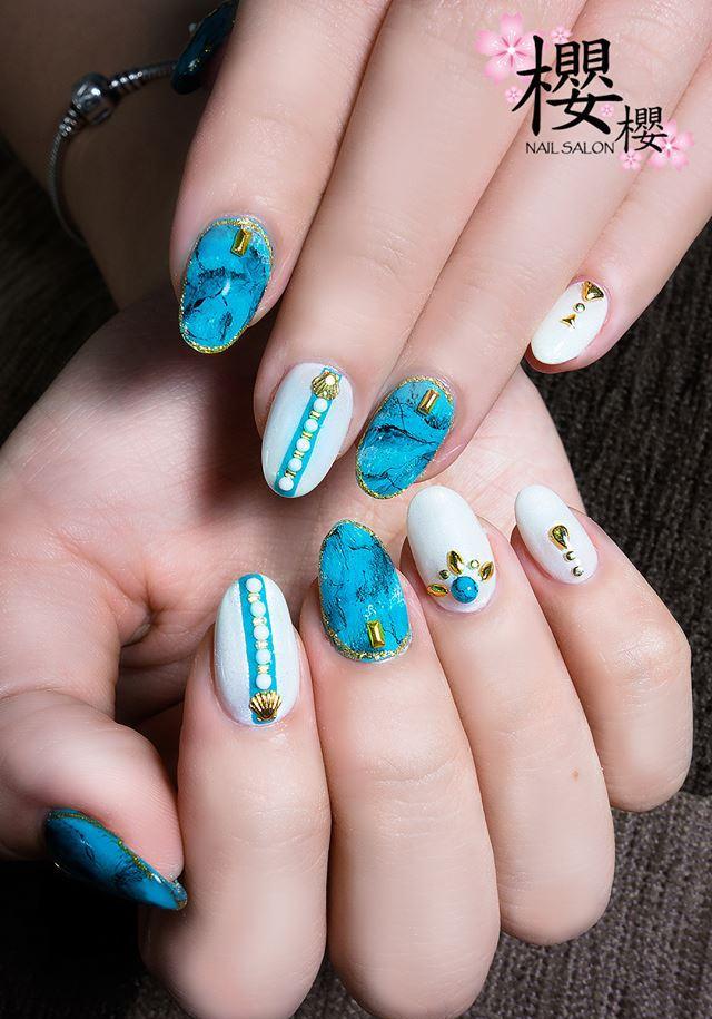 樱樱日式美甲沙龙作品欣赏第三波