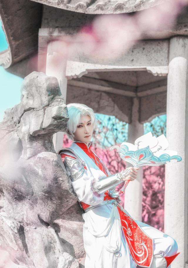 王者荣耀武陵仙君诸葛亮cos,飘逸仙动表白我帅气的诸葛亮