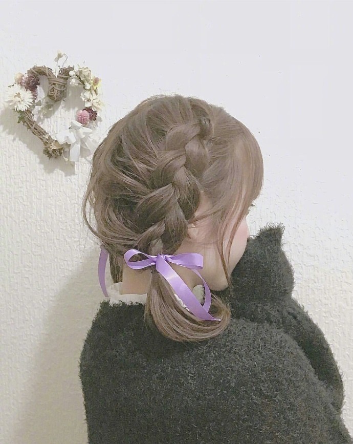 9款少女心炸裂的编发