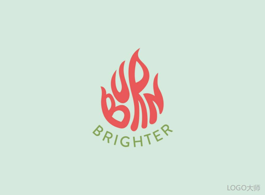 一组以火为元素的灵感LOGO设计