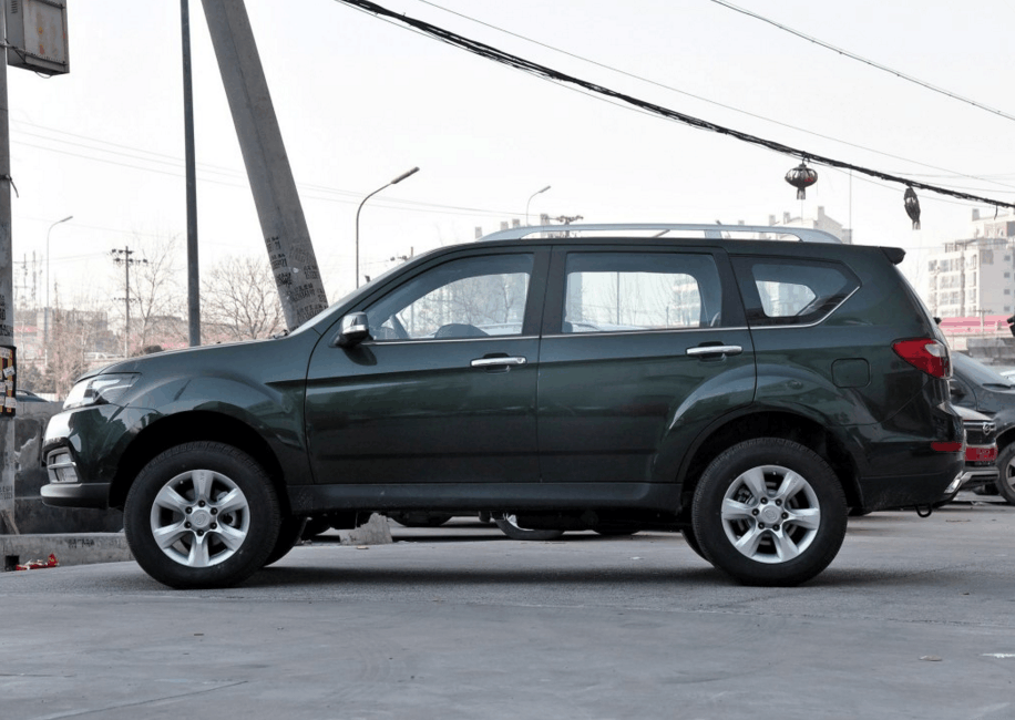 国产版"普拉多"1.8t汽油版, 分时四驱, 还带差速锁, 13.59万起