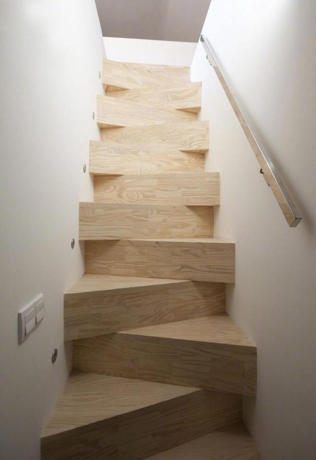 最省面积的楼梯设计图图片