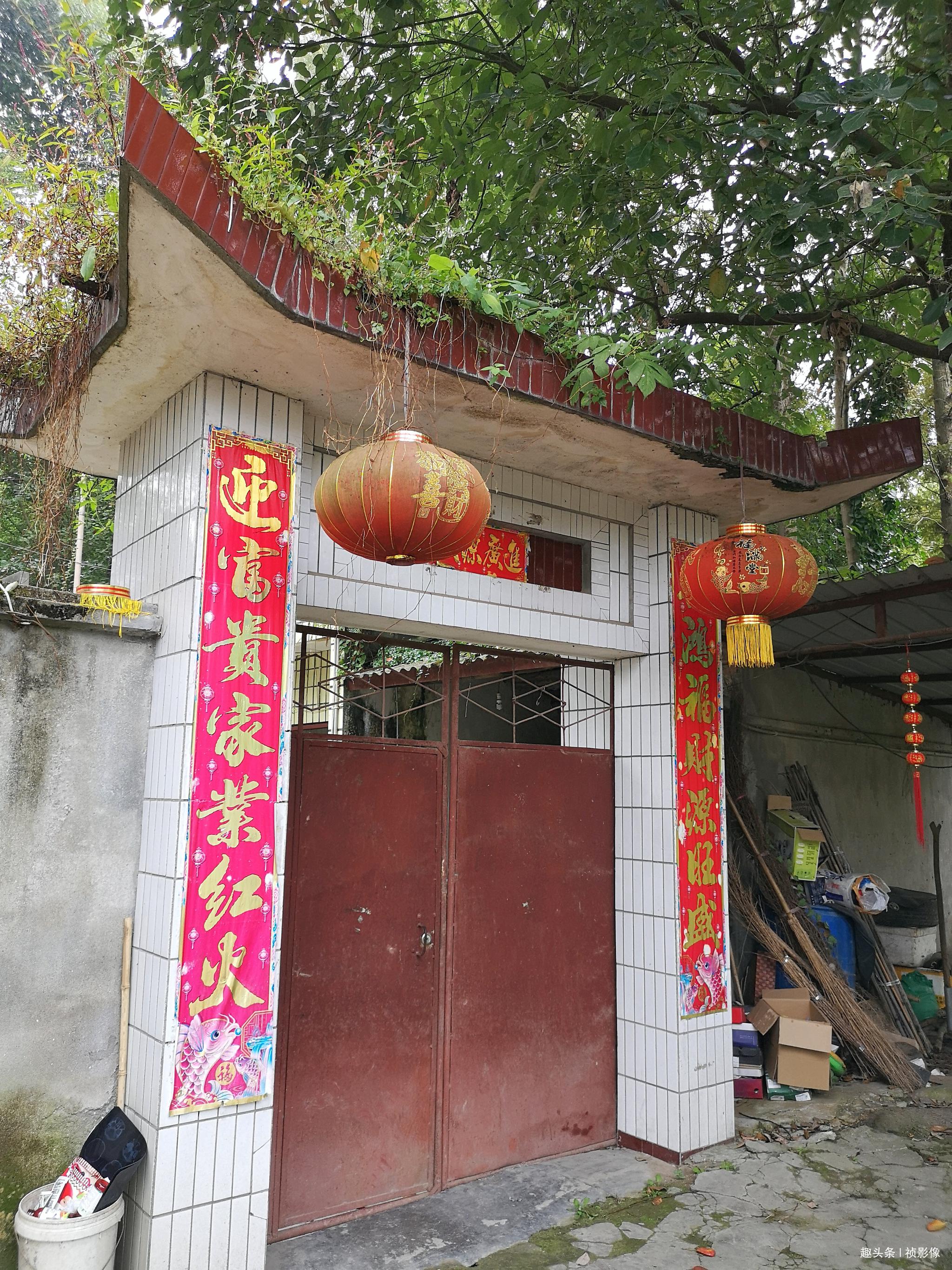 实拍四川农村8个农家小院大门,看看和你家有啥不一样!|小院|农家|你家