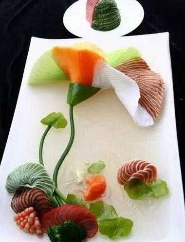 比赛冷菜拼盘作品