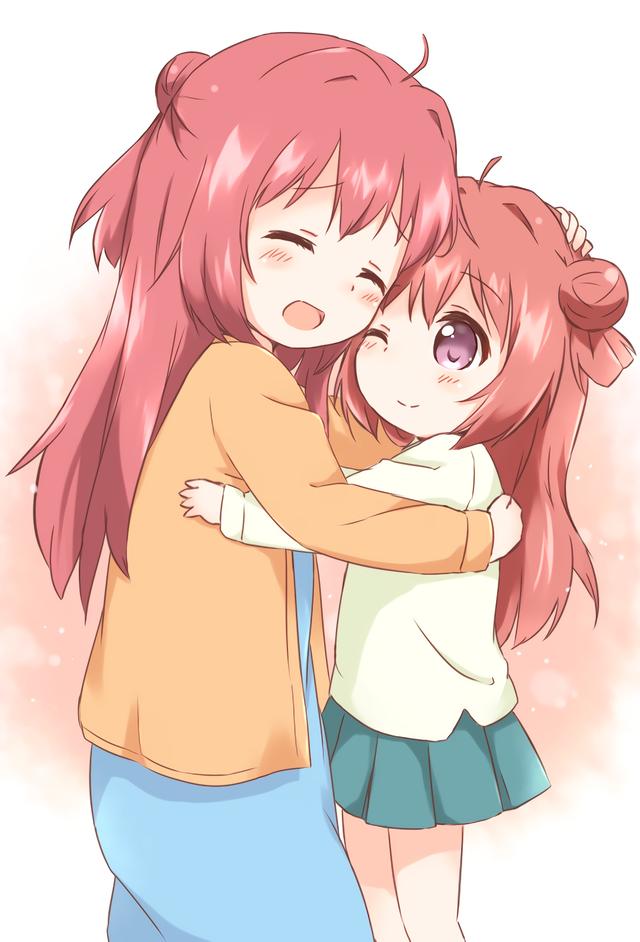 本期动漫壁纸摇曳百合动漫萌图集