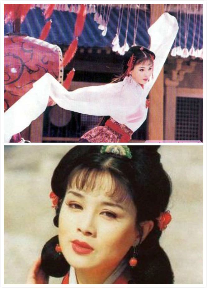 飞燕不仅是长得美,而且还需要瘦,而一直身材都苗条的赵明明明显比袁立