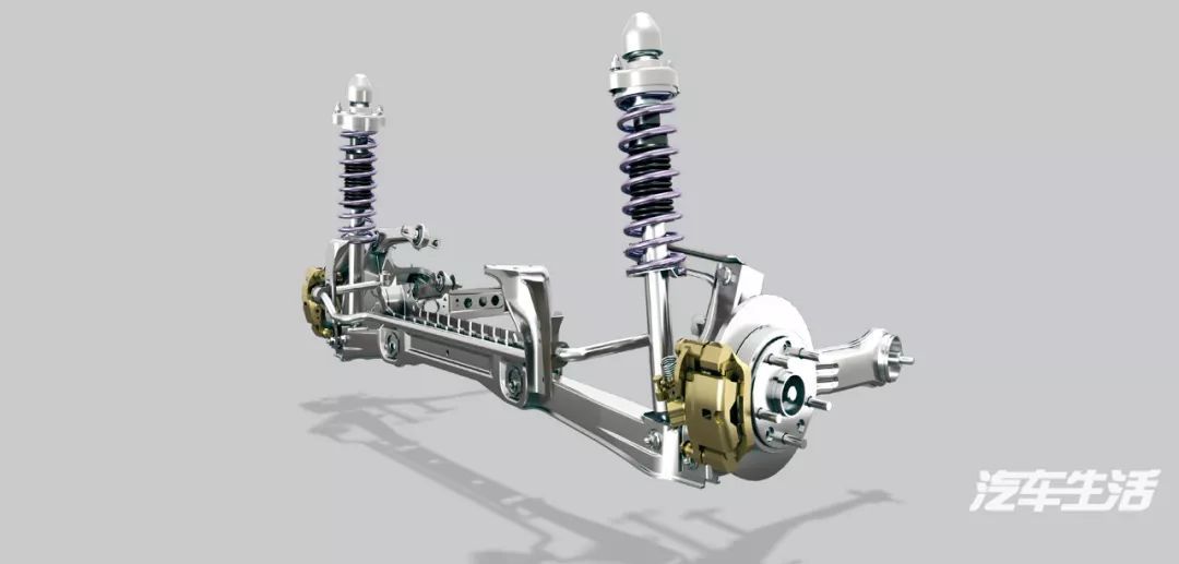 除了非常不错的尺寸数据以外,a5翼舞的另一大卖点就是底盘
