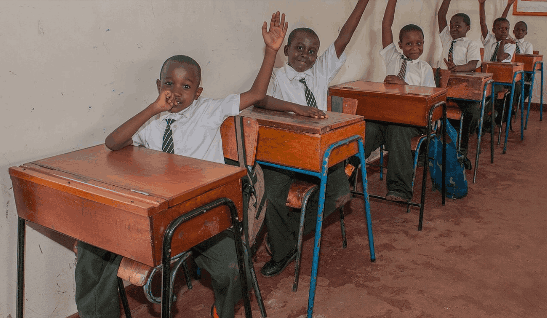 行摄非洲肯——尼亚教会学校的孩子们