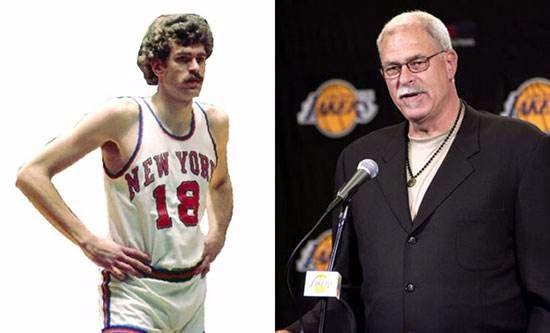 3,禅师杰克逊昔日爆炸头nba名帅,乔治卡尔,年轻时可是一个奶油小生.