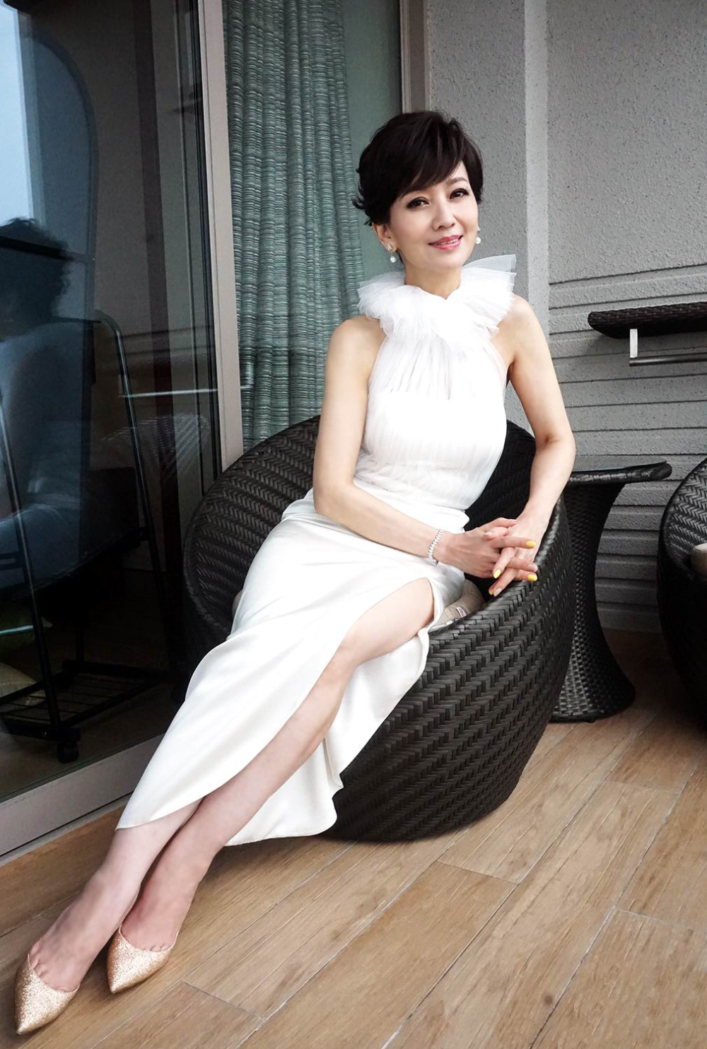 盘点赵雅芝的美腿靓照,你觉得哪张最美?