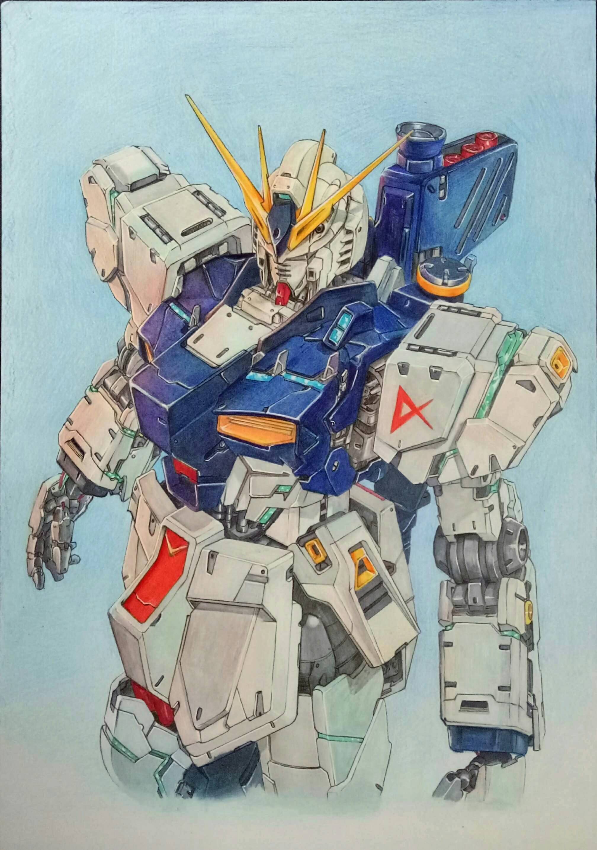 彩铅马克笔牛高达投稿人dke