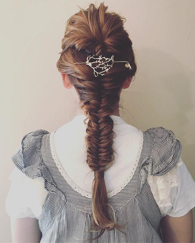 长发太炎热?这样编发尾简单又唯美