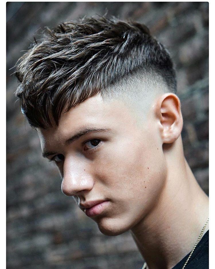 美发大师剪的男士发型效果不一样