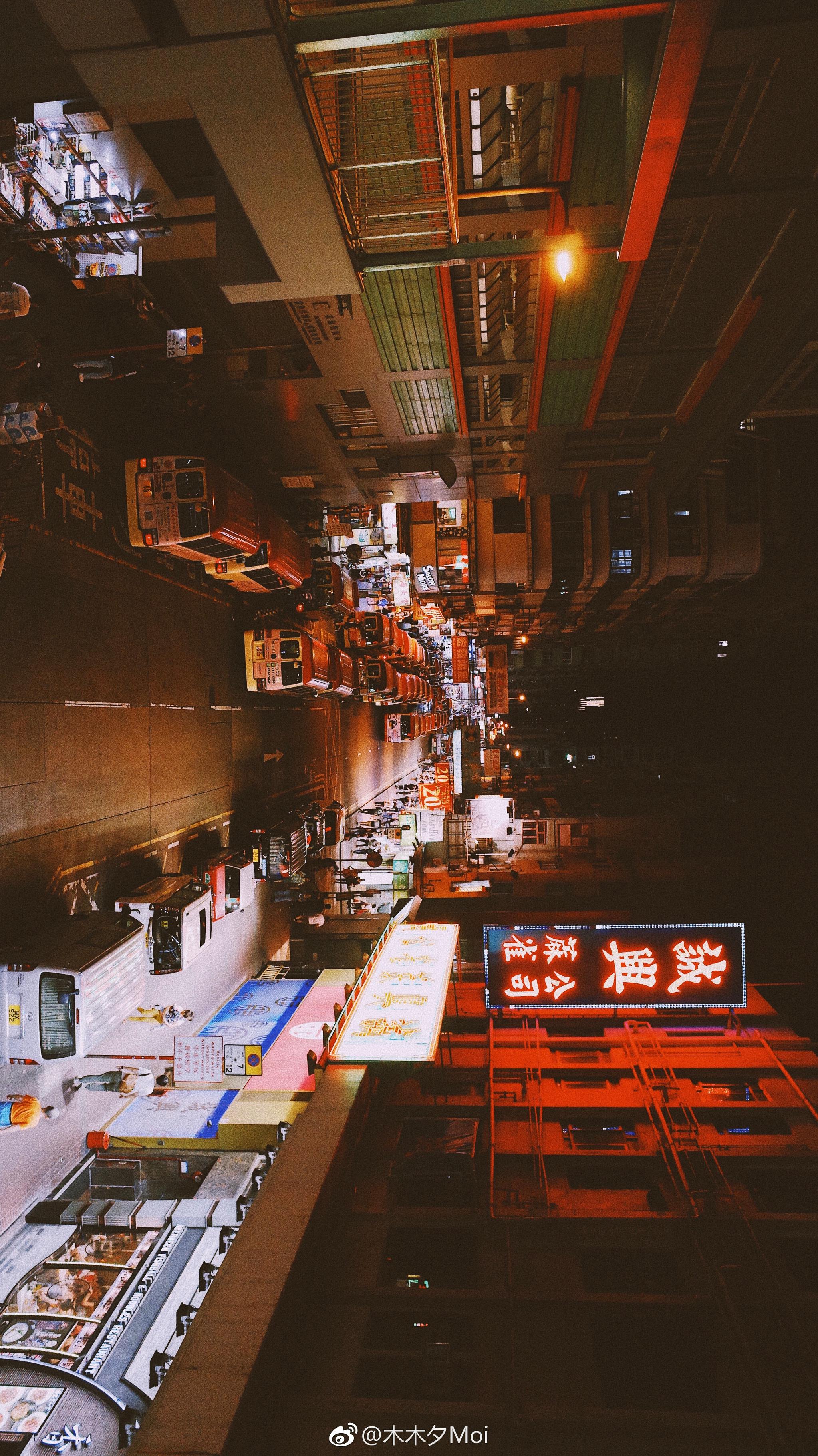 霓虹灯氤氲下的港味夜景01by理光gr2vsco