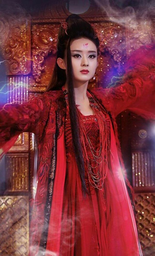 赵丽颖古代装也很清新,唯独黑化了之后,让观众不忍直视