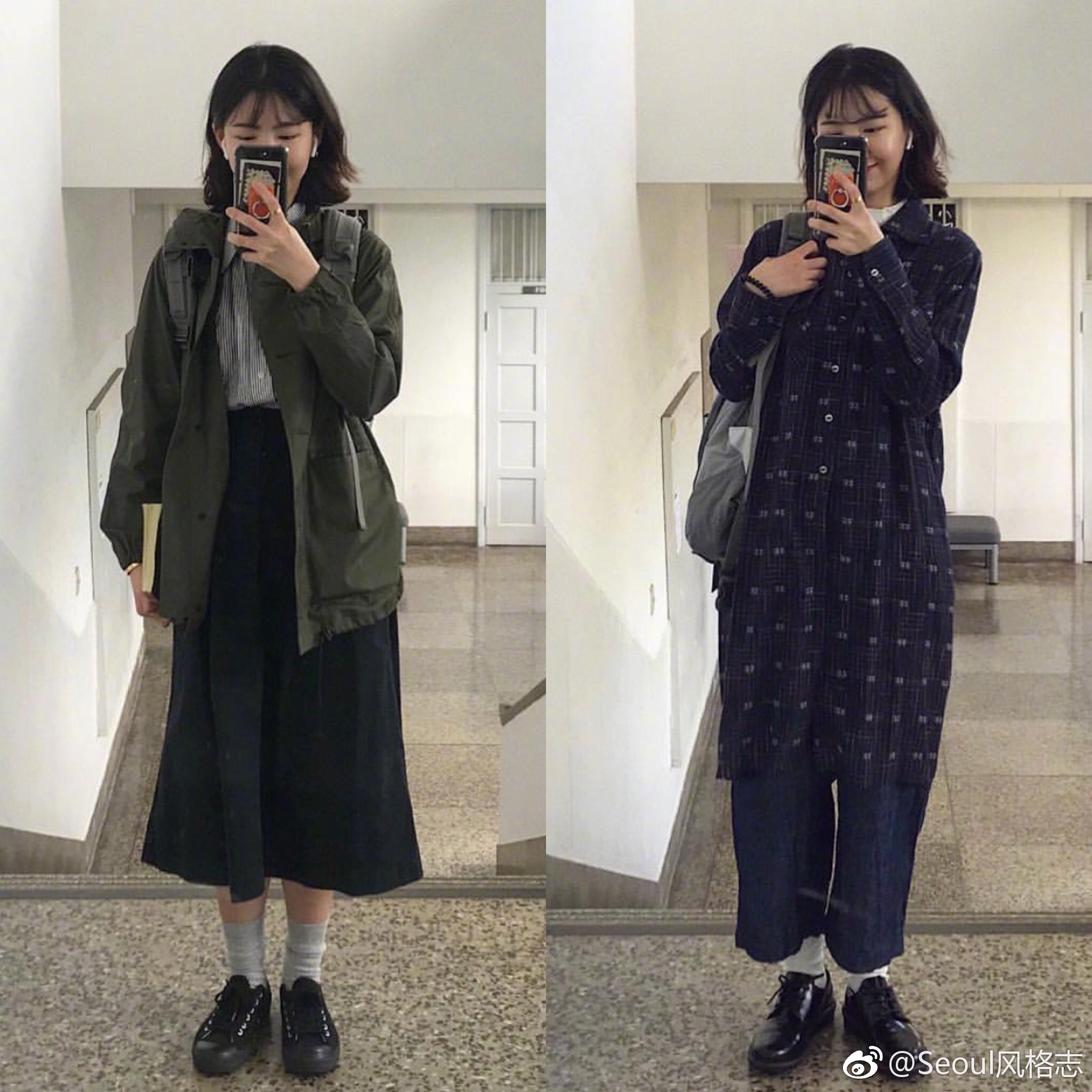梨大学生的小姐姐yeonjoo的秋季日常休闲穿搭