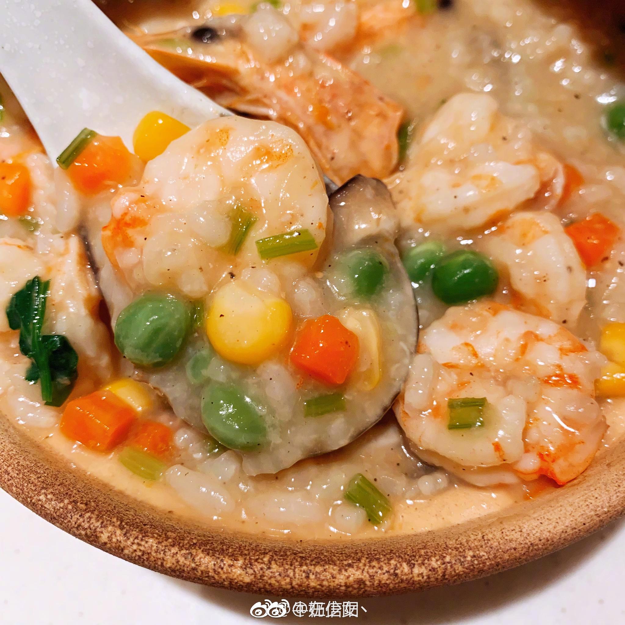 鲜虾粥