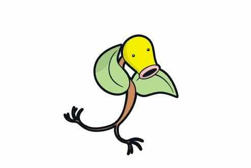 《精灵宝可梦》图鉴069:实际上被叫做豌豆射手的喇叭芽