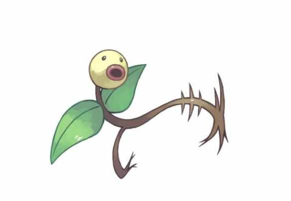 《精灵宝可梦》图鉴069:实际上被叫做豌豆射手的喇叭芽