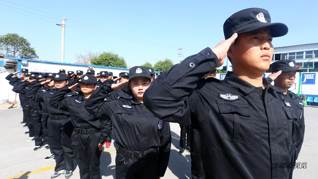 陕西蓝盾保卫特训中心学生报考火爆|特勤|安保|辅警_新浪新闻